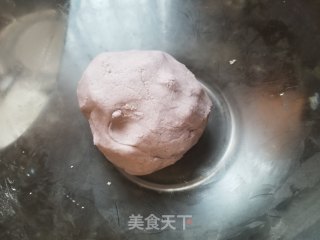 麻糬蛋黄紫薯酥的做法步骤：11
