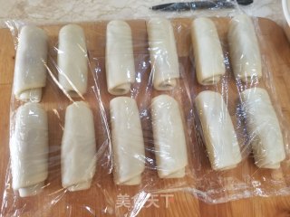 麻糬蛋黄紫薯酥的做法步骤：19
