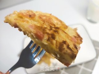 早餐燕麦土豆鸡蛋饼的做法步骤：8