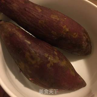 百合蜜薯米糊的做法步骤：2