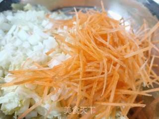 “ 白菜 ”白菜鸡蛋饼的做法步骤：3