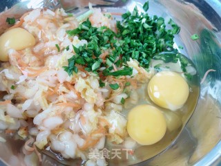 “ 白菜 ”白菜鸡蛋饼的做法步骤：5