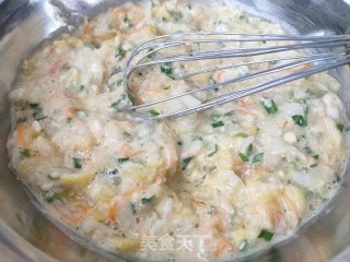 “ 白菜 ”白菜鸡蛋饼的做法步骤：7