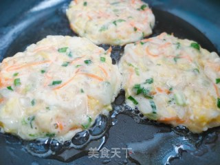 “ 白菜 ”白菜鸡蛋饼的做法步骤：8
