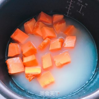 原味南瓜焖饭的做法步骤：3