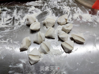 自己擀皮的酸汤水饺的做法步骤：5