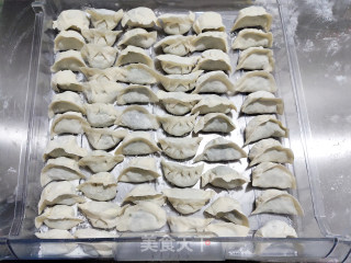 自己擀皮的酸汤水饺的做法步骤：8