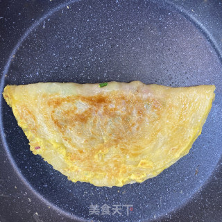 懒人版鸡蛋灌饼的做法步骤：4