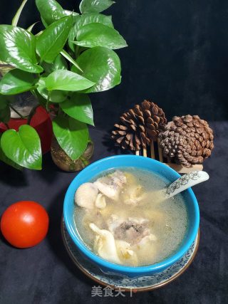 鱼胶炖鸡汤的做法步骤：8