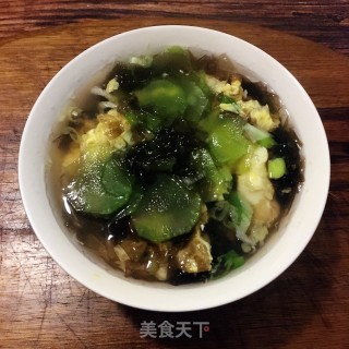 笋片紫菜蛋花汤的做法步骤：11