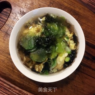 笋片紫菜蛋花汤的做法步骤：12