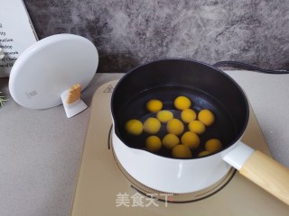 美容补血的南瓜丸子酒酿的做法步骤：7
