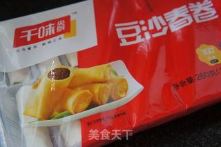 脆炸春卷的做法步骤：1