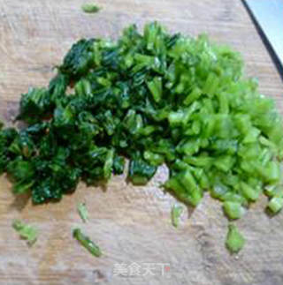 甜不辣雪菜炒饭的做法步骤：4