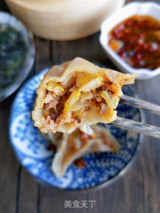 白菜肉馅饺子的做法步骤：14