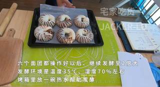 红豆沙面包卷，新手学烘焙，晚上发面早上做，节省时间还方便。的做法步骤：14