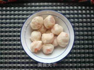青萝卜虾丸汤的做法步骤：3