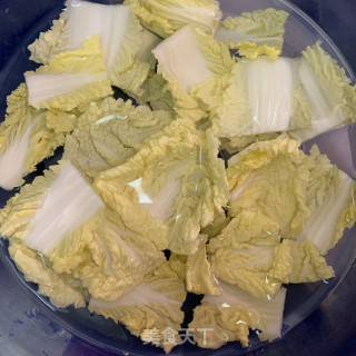 白菜鲜虾粥的做法步骤：5
