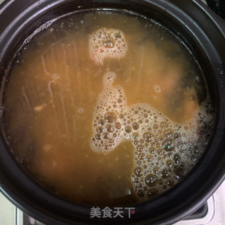 白菜鲜虾粥的做法步骤：7