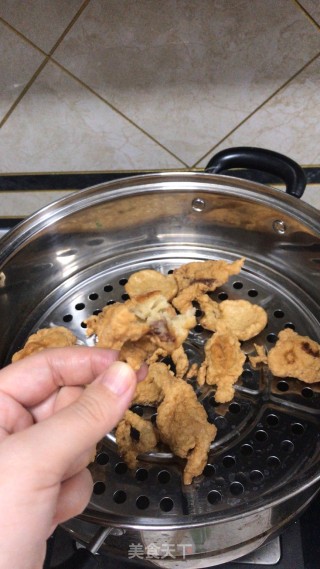 清真美食，黄面肉丸子的做法步骤：3