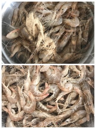 炸小虾的做法步骤：2