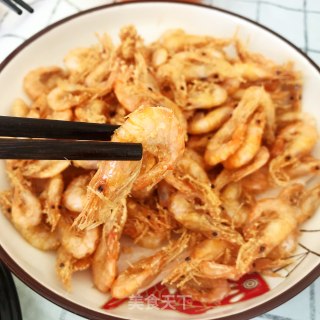 炸小虾的做法步骤：4