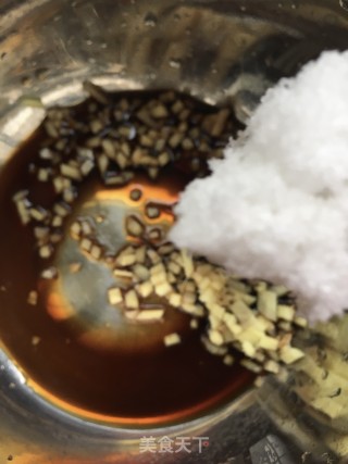 姜末糖醋藕的做法步骤：8