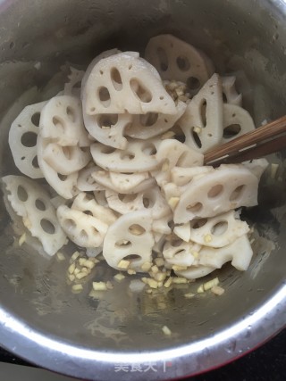 姜末糖醋藕的做法步骤：10