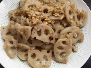 姜末糖醋藕的做法步骤：12