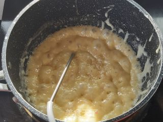 焦糖杏仁糯米船的做法步骤：3