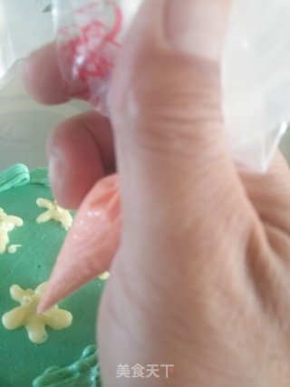 波浪花边奶油蛋糕的做法步骤：38