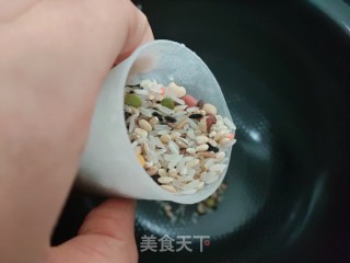 南瓜八宝粥的做法步骤：3