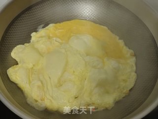 火腿蔬菜炒鸡蛋的做法步骤：6