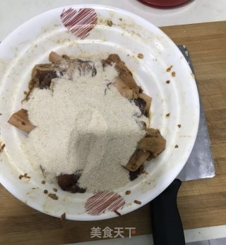 粉蒸肉的做法步骤：3