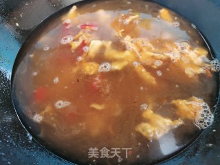 番茄鸡蛋面的做法步骤：4