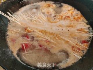 番茄鸡蛋面的做法步骤：5