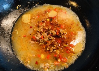 火麻仁酱香魔芋烧豆腐的做法步骤：6
