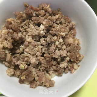 肉末炒青蒜的做法步骤：4