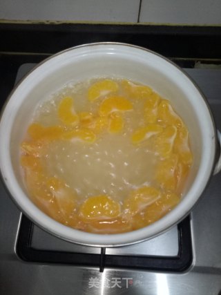 桔子糖水的做法步骤：5