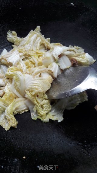 醋溜白菜的做法步骤：5