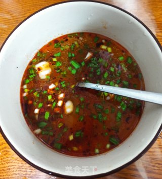 红油馄饨面的做法步骤：4