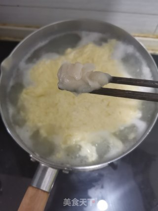 锅巴泡汤米的做法步骤：4