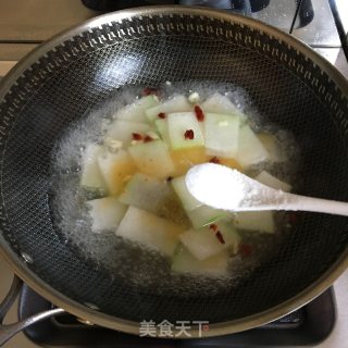 虾皮冬瓜的做法步骤：3