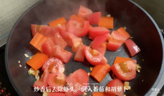 番茄虾的做法步骤：3