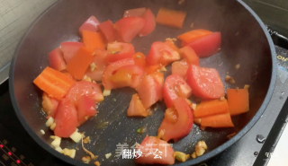 番茄虾的做法步骤：4