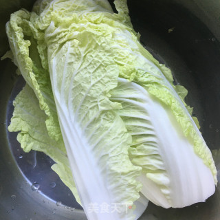 爆炒白菜的做法步骤：2