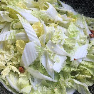 爆炒白菜的做法步骤：5