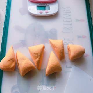 南瓜红糖三角包的做法步骤：9