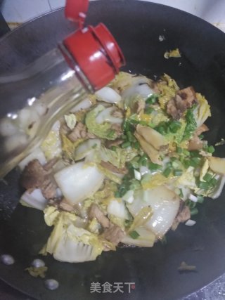 白菜猪肉炖粉条的做法步骤：11