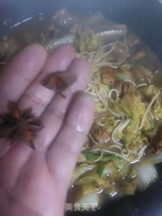 白菜猪肉炖粉条的做法步骤：14